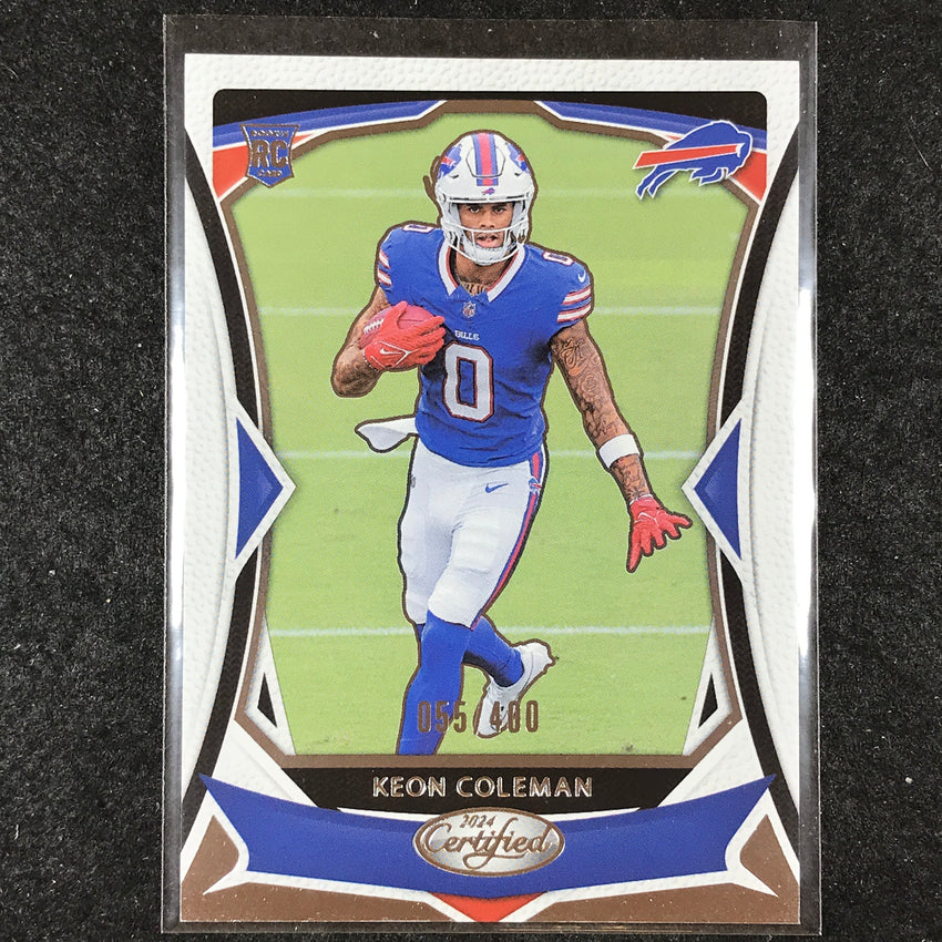 2024 Certified Football KEON COLEMAN Rookie Base 55/400 #124