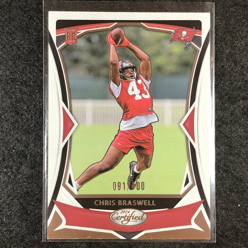 2024 Certified Football CHRIS BRASWELL Rookie Base 91/400 #145