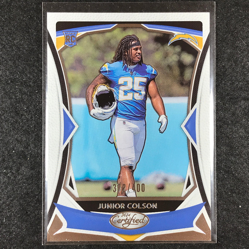 2024 Certified Football JUNIOR COLSON Rookie Base 372/400 #152