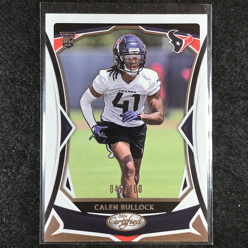 2024 Certified Football CALEN BULLOCK Rookie Base 45/400 #157