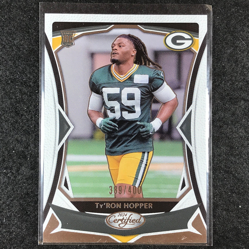 2024 Certified Football TY'RON HOPPER Rookie Base 389/400 #166