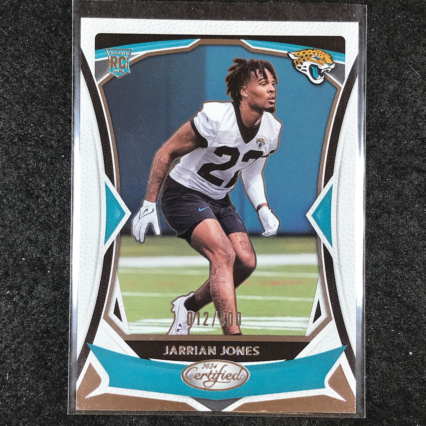 2024 Certified Football JARRIAN JONES Rookie Base 12/400 #171