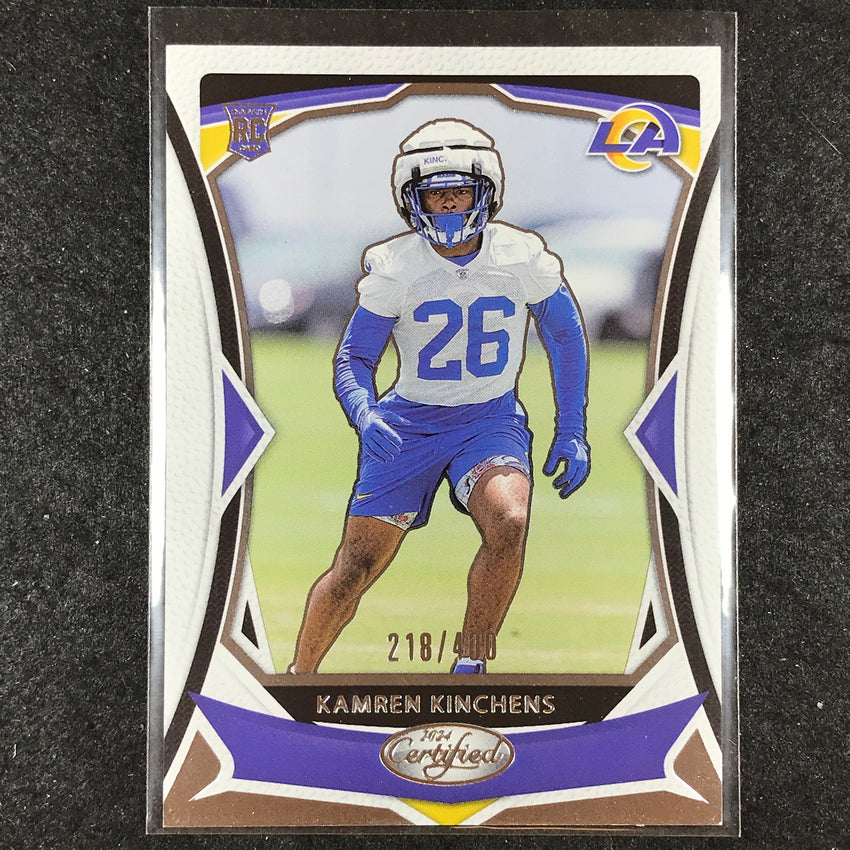 2024 Certified Football KAMREN KINCHENS Rookie Base 218/400 #174