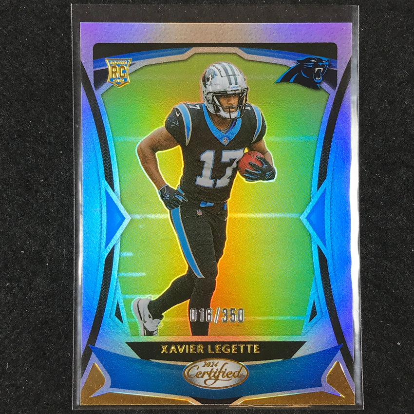 2024 Certified Football XAVIER LEGETTE Rookie Base Mirror 16/350 #123
