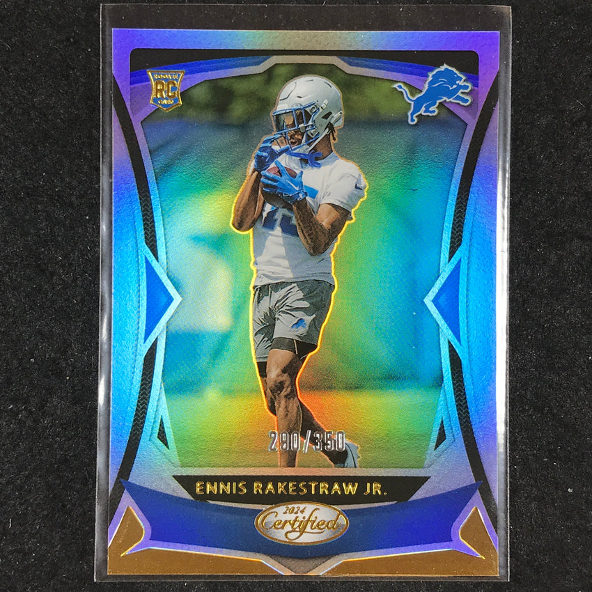 2024 Certified Football ENNIS RAKESTRAW JR. Rookie Base Mirror 290/350 #148