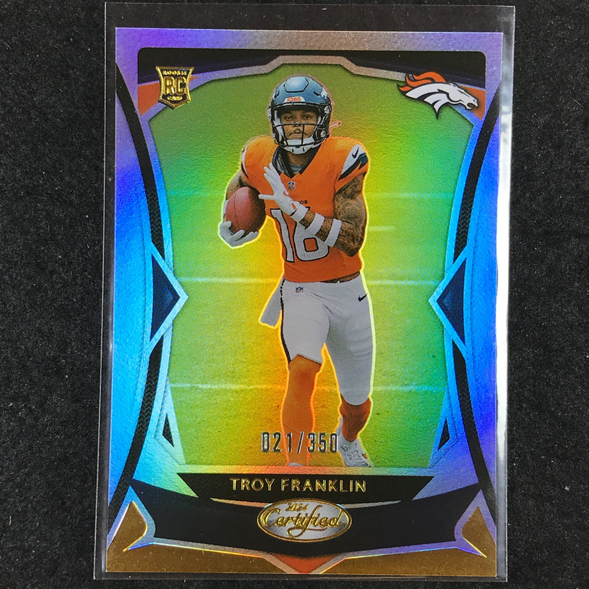 2024 Certified Football TROY FRANKLIN Rookie Base Mirror 21/350 #177