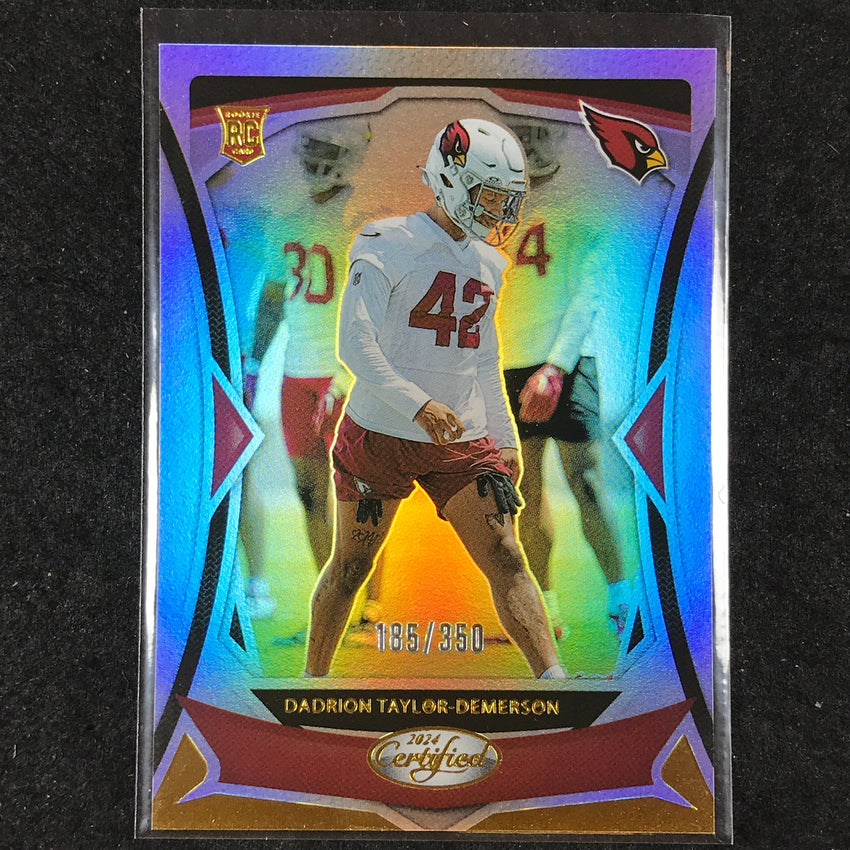 2024 Certified Football DADRION TAYLOR-DEMERSON Rookie Base Mirror 185/350 #178