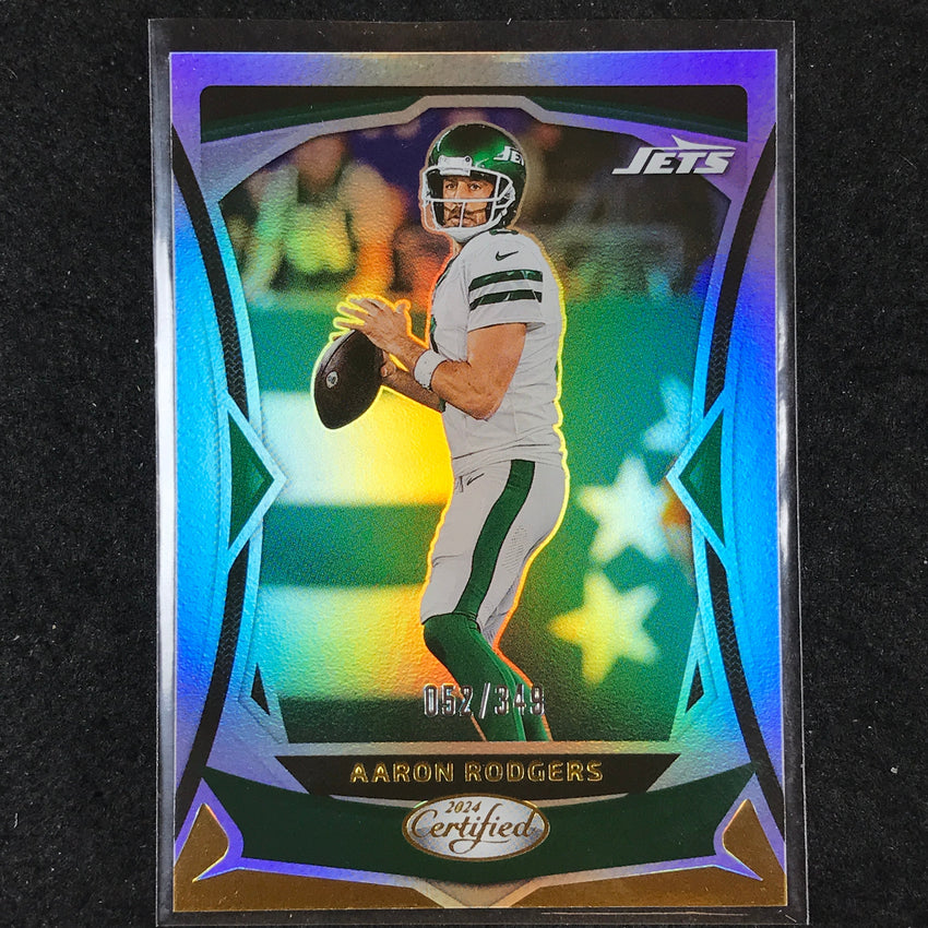 2024 Certified Football AARON RODGERS Base Mirror 52/349 #2