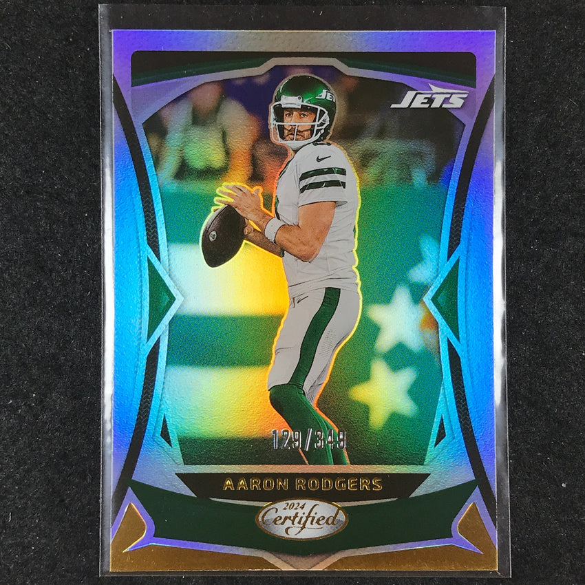 2024 Certified Football AARON RODGERS Base Mirror 129/349 #2