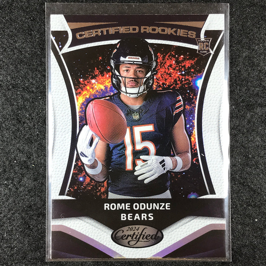 2024 Certified Football ROME ODUNZE Certified Rookie Base #13