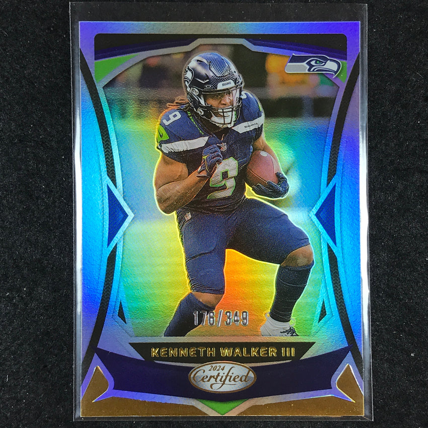 2024 Certified Football KENNETH WALKER III Base Mirror 176/349 #67