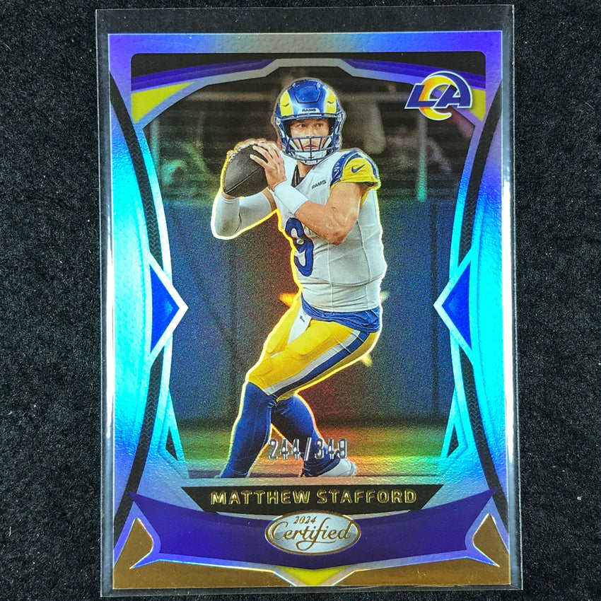 2024 Certified Football MATTHEW STAFFORD Base Mirror 244/349 #73