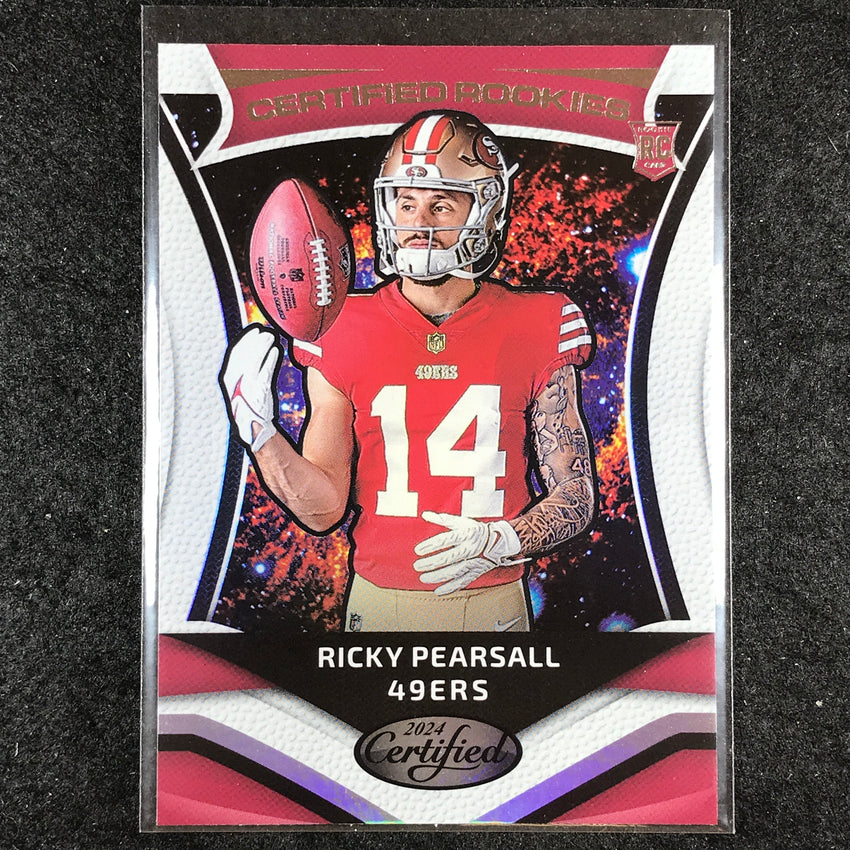 2024 Certified Football RICKY PEARSALL Certified Rookie Base #15