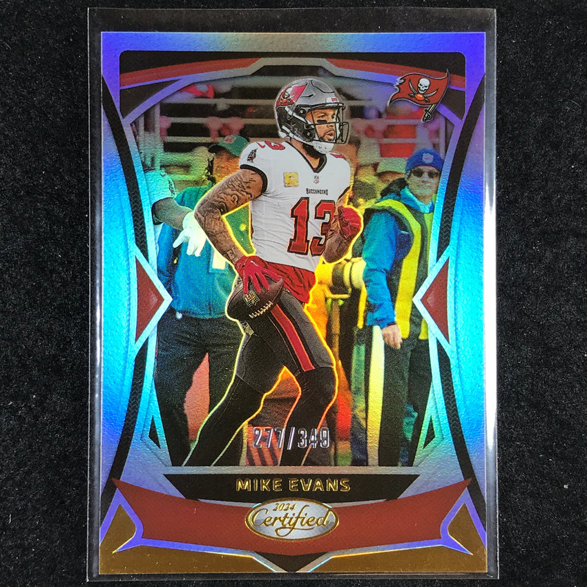 2024 Certified Football MIKE EVANS Base Mirror 277/349 #76
