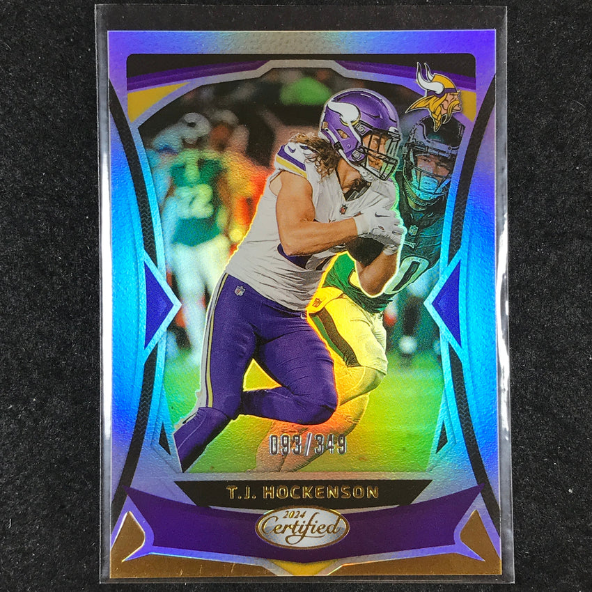 2024 Certified Football T.J. HOCKENSON Base Mirror 93/349 #90