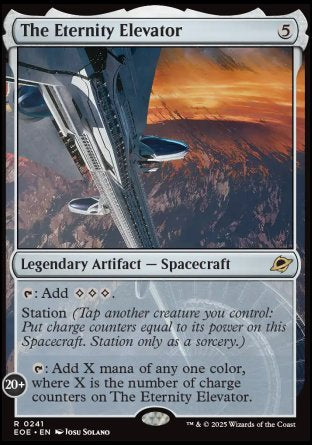 FOIL The Eternity Elevator - #241 - Rare - Edge of Eternities