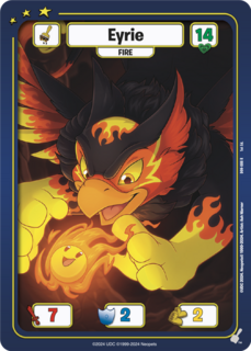 FOIL Eyrie - DON-086 - R - Neopets TCG  Defenders of Neopia 1st Edition