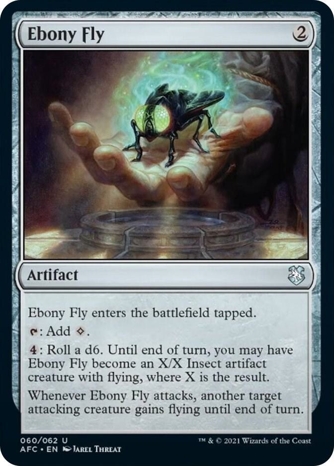 Ebony Fly - 060/062 - Uncommon Adventures in the Forgotten Realms Commander