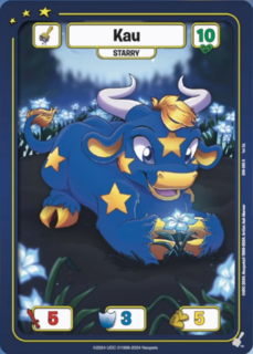 FOIL Kau (Starry) - DON-096 - R - Neopets TCG  Defenders of Neopia 1st Edition