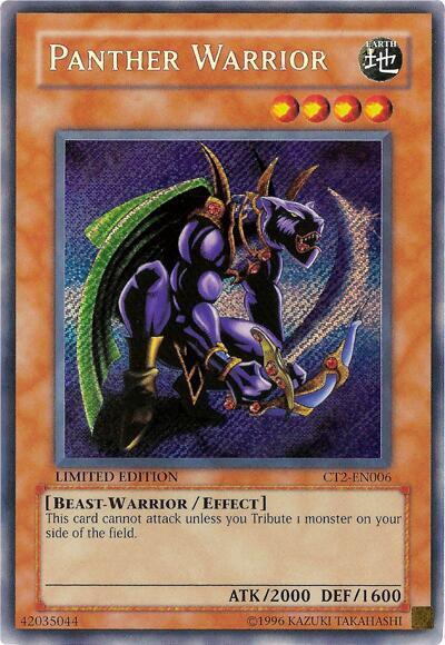 Panther Warrior - CT2-EN006 - Secret Rare