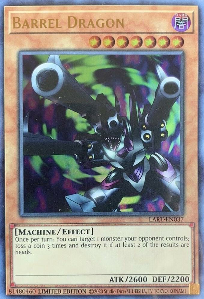 [SEALED] Barrel Dragon -LART-EN037 - Ultra Rare Limited Edition