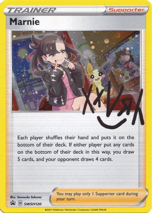 Marnie - SWSH120 - Pokemon SWSH Sword & Shield Promo