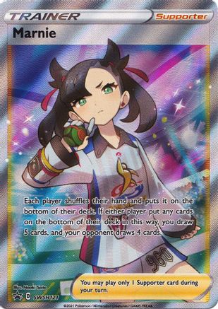 Marnie - SWSH121 - Pokemon SWSH Sword & Shield Promo