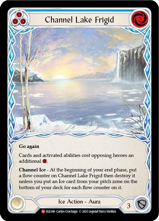Channel Lake Frigid - ELE146 - Majestic Tales of Aria 1st Edition