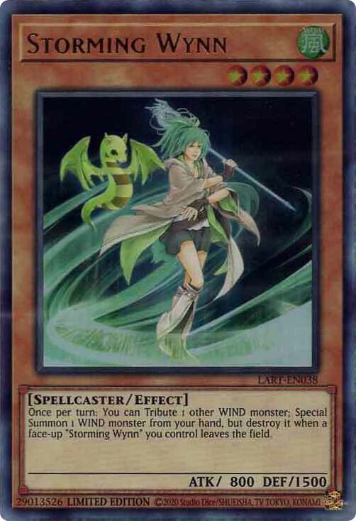 [SEALED] Storming Wynn -LART-EN038 - Ultra Rare Limited Edition
