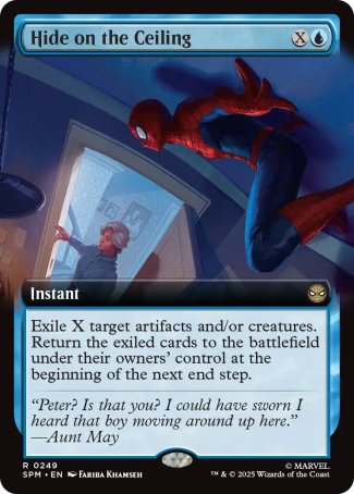 EXTENDED Hide on the Ceiling - #249 Rare Marvel's Spider-Man