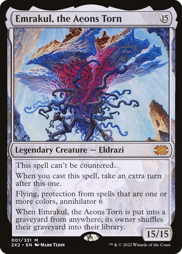 Emrakul, the Aeons Torn #001 - MYTHIC 2X2 - Double Masters 2022