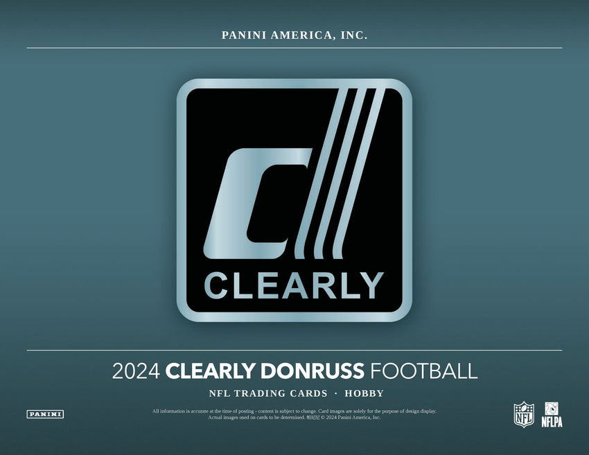 2024 Clearly Donruss Football 1-Box Break (Commanders Bonus) #28856 - Team Based - Aug 12 (4pm)