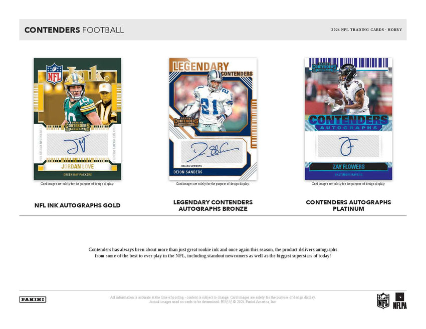 2024 Panini Contenders Football Hobby Box