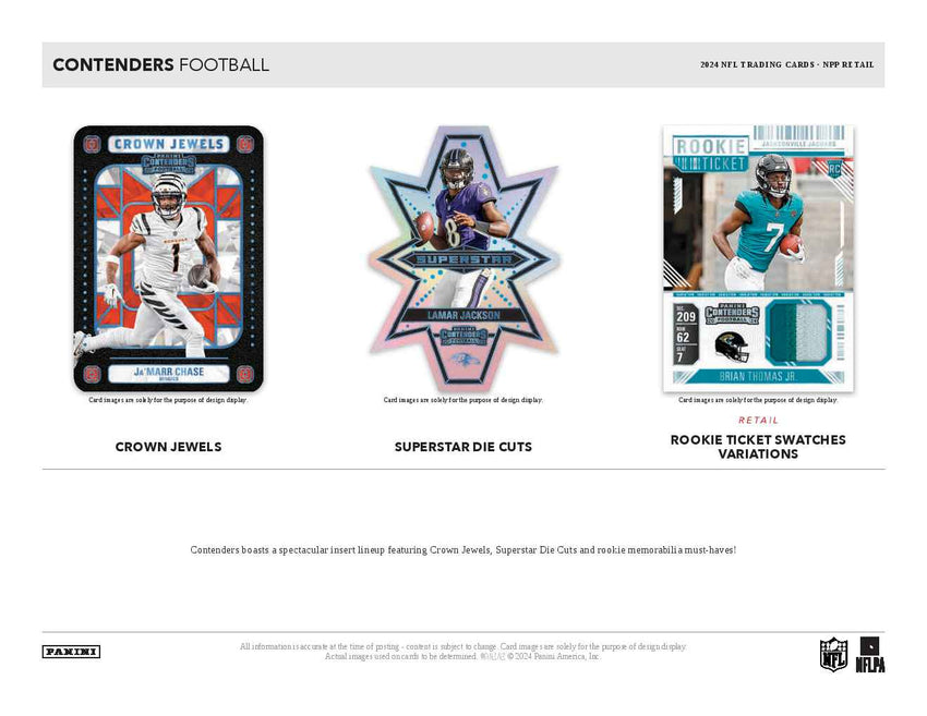 2024 Panini Contenders Football Retail Box