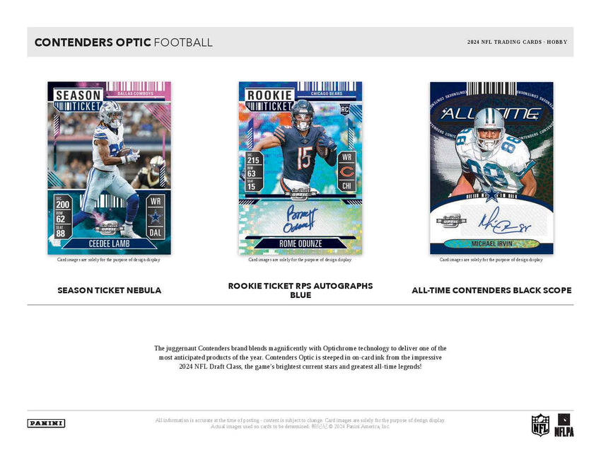 2024 Panini Contenders Optic Football Hobby Box