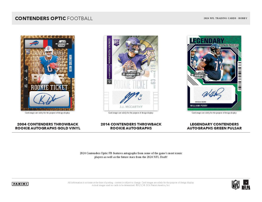2024 Panini Contenders Optic Football Hobby Box