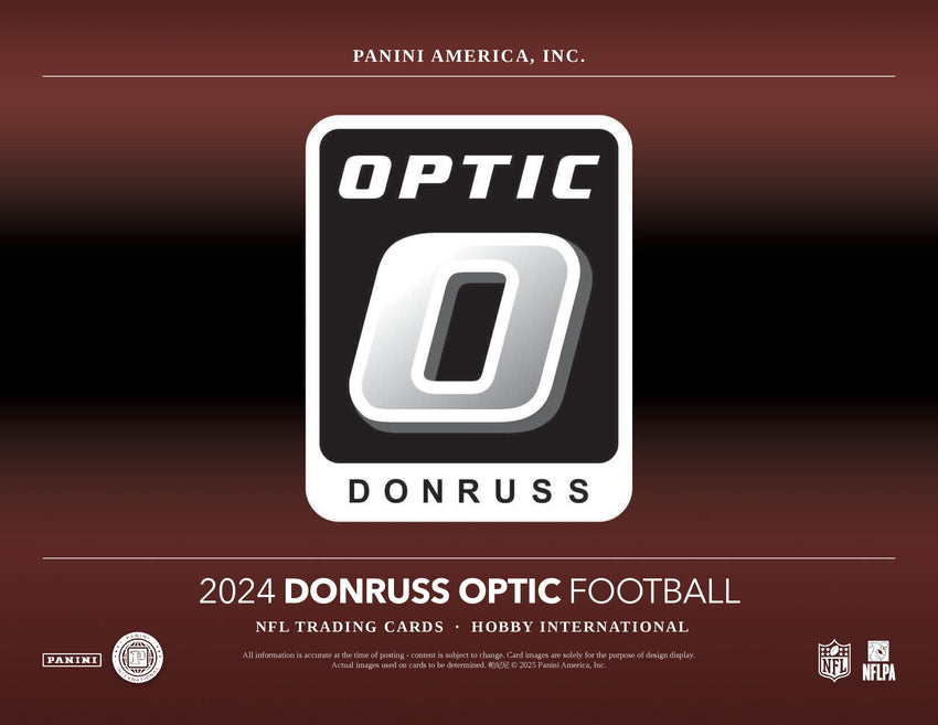 2024 Panini Donruss Optic Football Hobby International Box