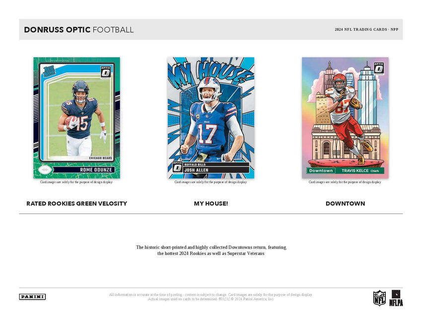 2024 Panini Donruss Optic Football 6-Pack Blaster Box