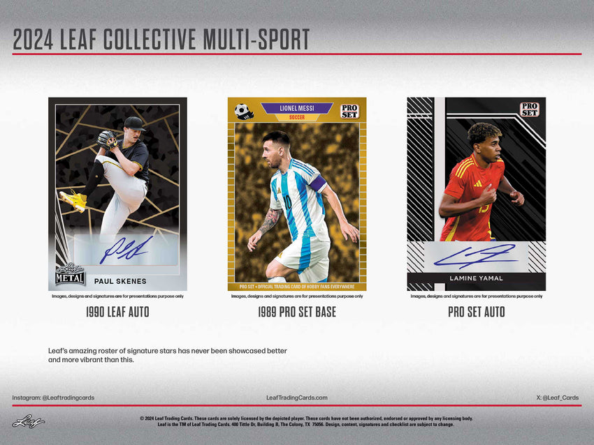 2024 Leaf Collective Multi-Sport Hobby Box-Cherry Collectables