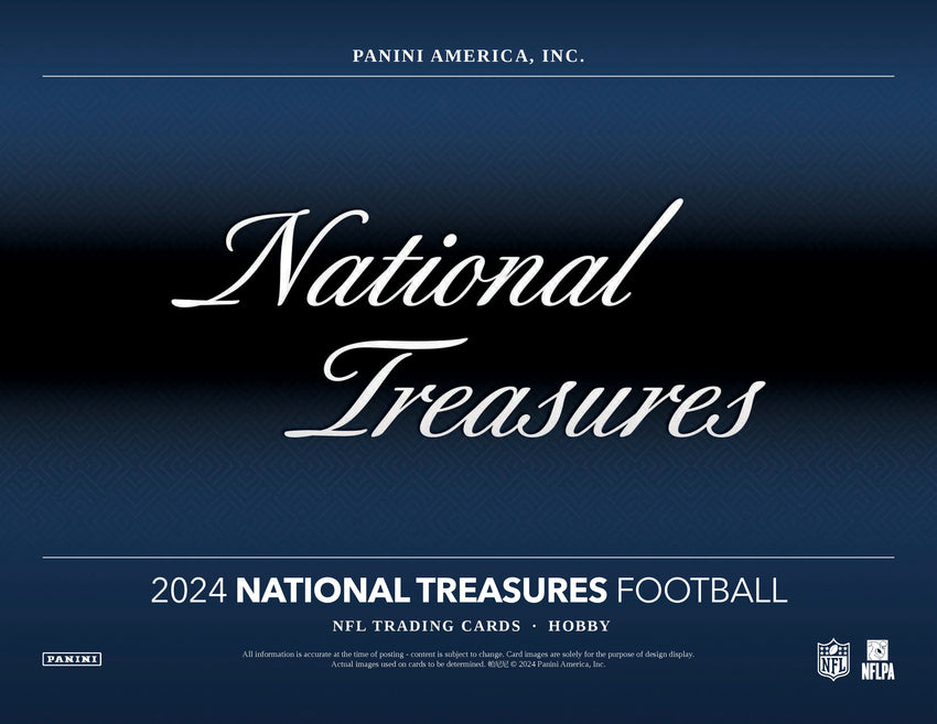 2024 National Treasures Football Hobby 1-Box Opening #28790 - Team Based - Aug 19 (4pm)