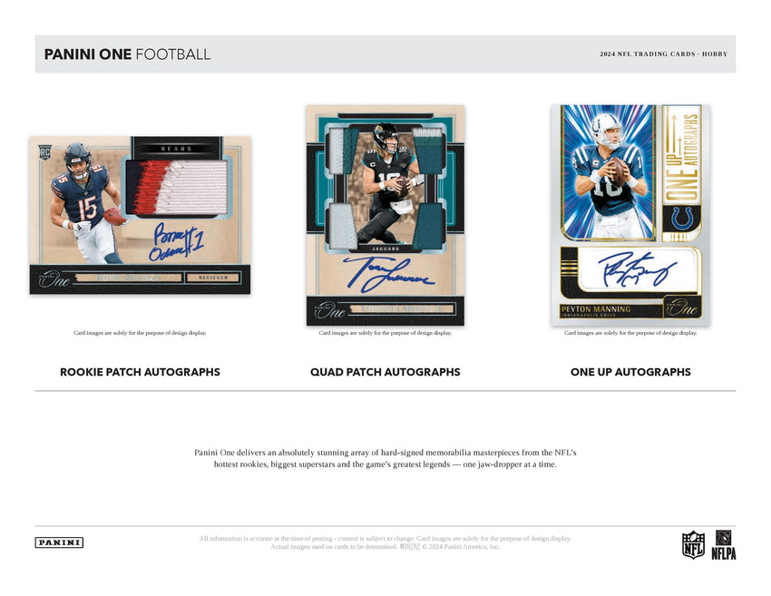 2024 Panini One Football Hobby Box