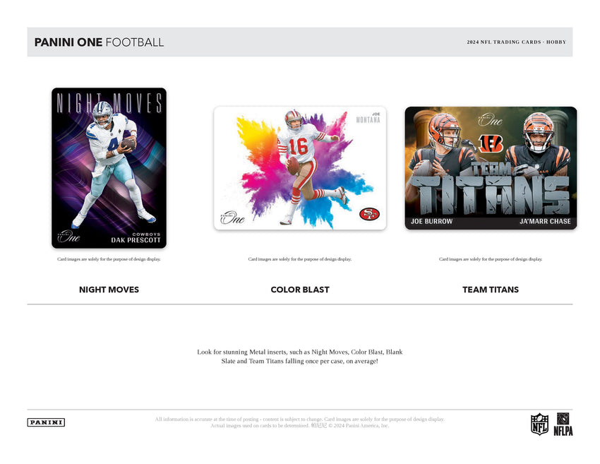 2024 Panini One Football Hobby Box