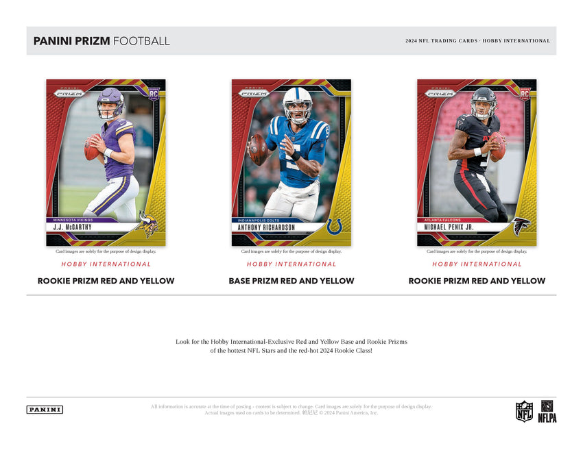2024 Panini Prizm Football Hobby International Box