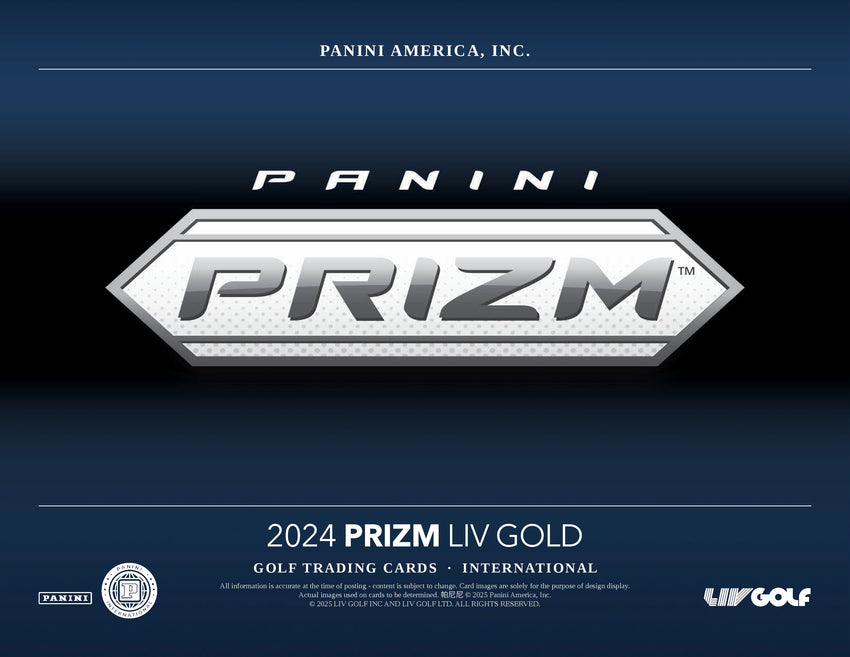2024 Panini Prizm LIV Golf Hobby International Box