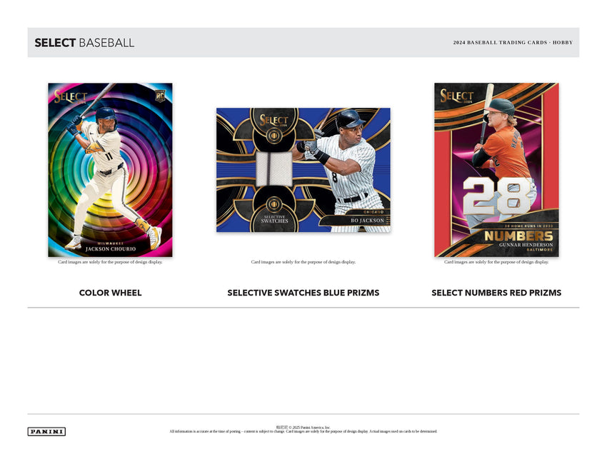 2024 Panini Select Baseball Hobby Box