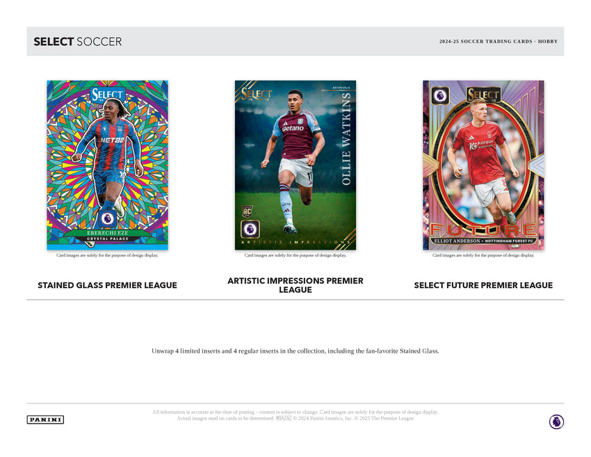 2024-25 Panini Select English Premier League Soccer Hobby Box