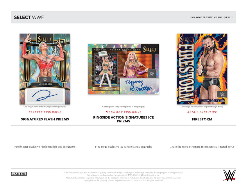 2024 Panini Select WWE Wrestling 6-Pack Blaster Box | Rhea Ripley