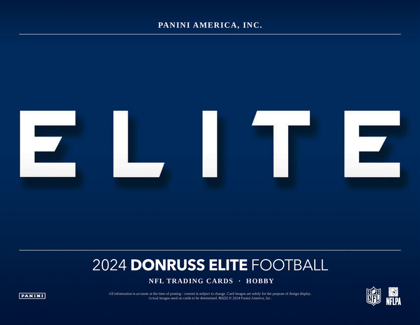 2024 Panini Donruss Elite Football Hobby Box-Cherry Collectables