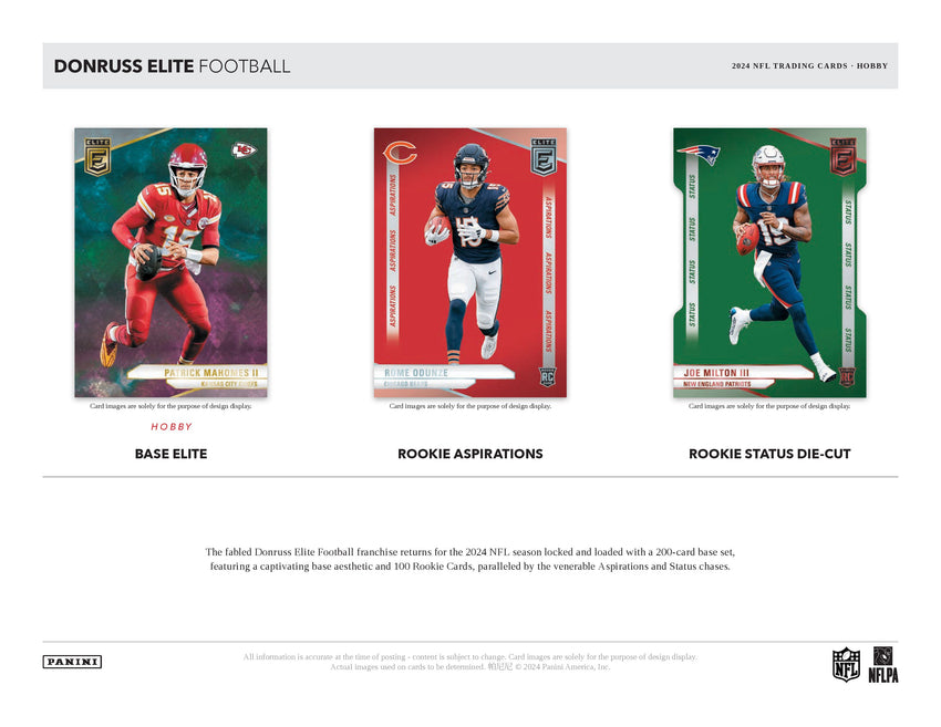 2024 Panini Donruss Elite Football Hobby Box-Cherry Collectables
