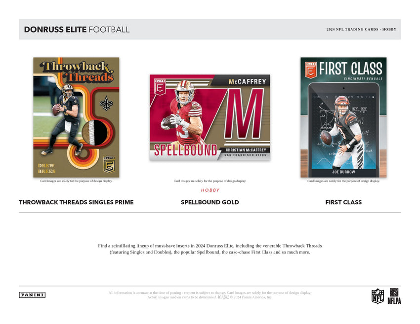 2024 Panini Donruss Elite Football Hobby Box-Cherry Collectables